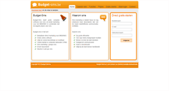 Desktop Screenshot of budget-sms.be